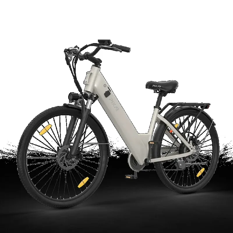 Custom 36V 250W 13Ah 7-Speed 27.5x1.95 Alloy Low-step Urban Leisure Commuter Bicycle for Women Rear Hub Motor Digital E-Bike