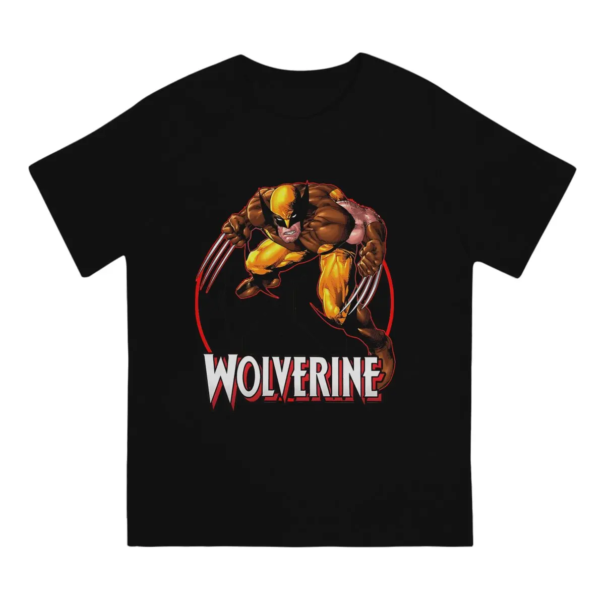 أعجوبة قمصان البطل الخارق للرجال ، رقبة طاقم ، أكمام قصيرة ، رجل إكس ، ولفيرين ، فكاهة ، هدية ، ملابس فكرة ، تي-قطن