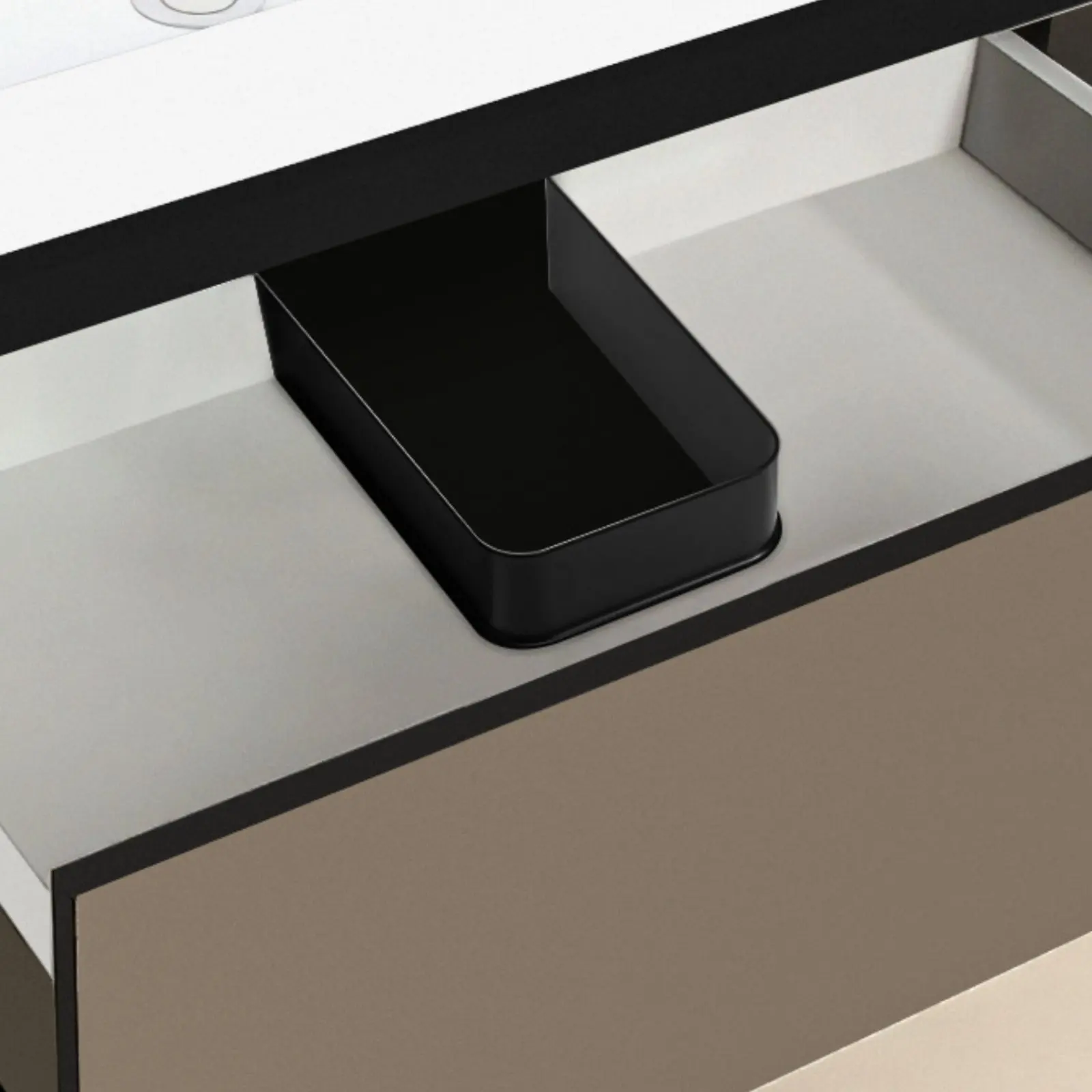 Aluminum Alloy U Trim Long-Lasting Metal U-Shaped Drain Cover Cabinet Accessory Easy to Install Home Hardware Shiny Surface
