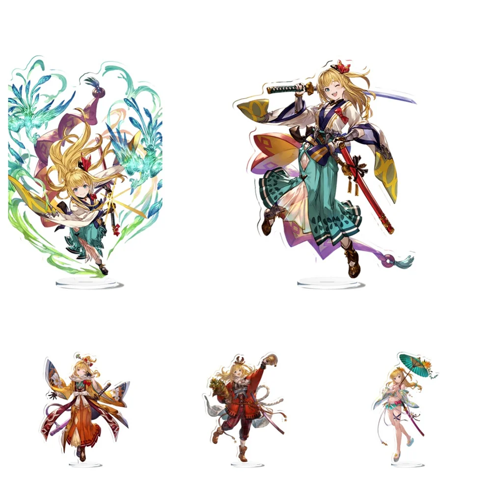 

Anime Granblue Fantasy Relink Acrylic Stand Model Cosplay Charm Characters Ornament Accessories Goods Christmas Gifts 15cm