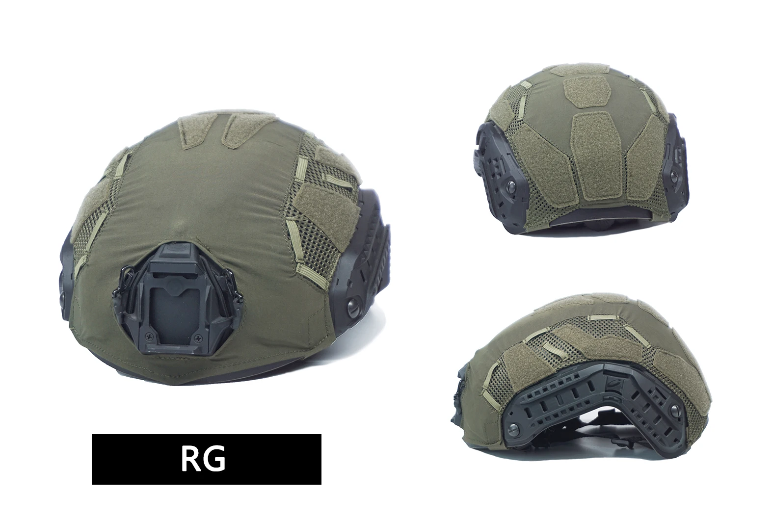Couvre casque tactique FAST Vert Olive Vigilant - Terräng