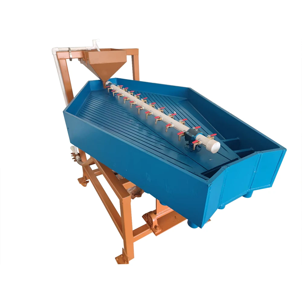 Gold Separating Machine Tin Mining Shaker Mini Gold Panning Equipment Small Gold Gemini Shaking Table for Sale