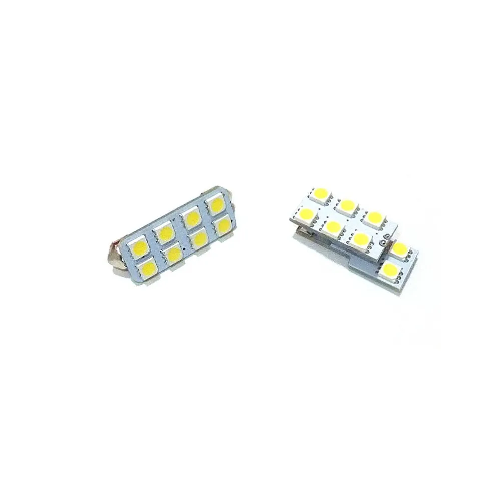 July King Car LED Glovebox Lamp + Tailbox Lamp Case for Chevrolet Aveo, 16LEDs 5050SMD 6000K 2 pcs/set