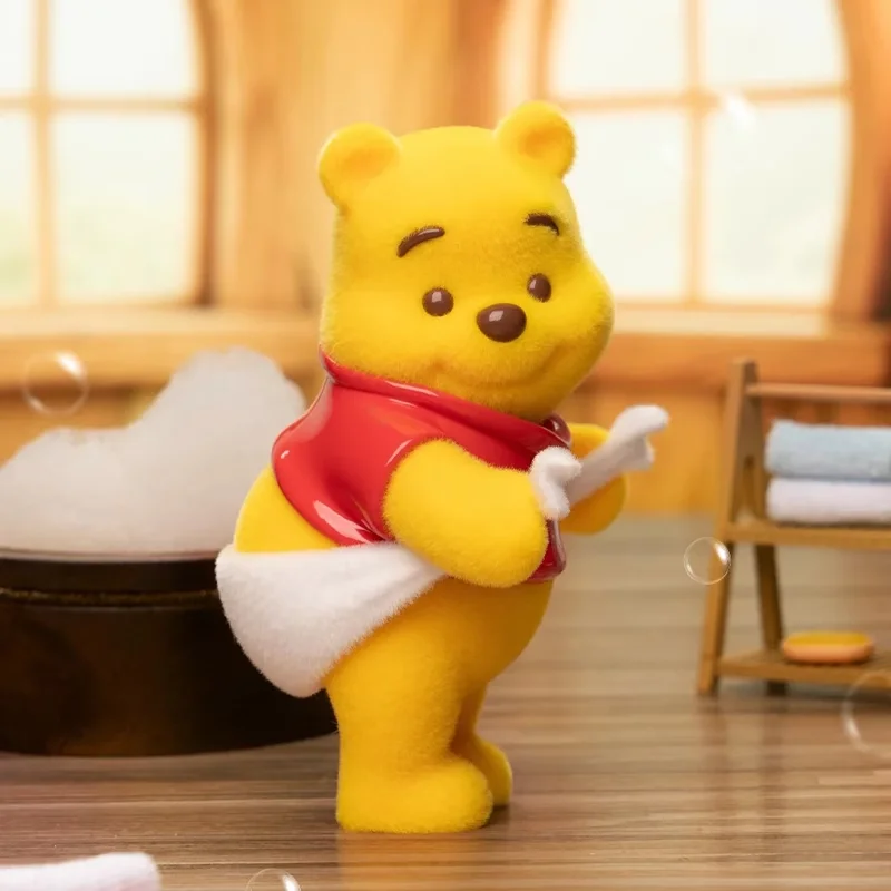 くまのプーさん ブラインドボックス ハッピーアワー シリーズ ブラインドボックス ベア パフ キュート ミステリアス オーナメント 誕生日 クリスマス サプライズ ギフト 女性向け