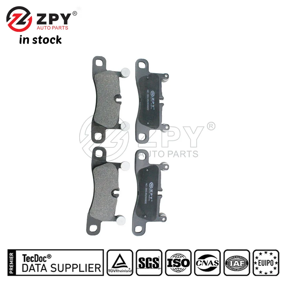 ZPY 新品質セラミックブレーキパッド 2016 ポルシェ 911 991 352 939 02