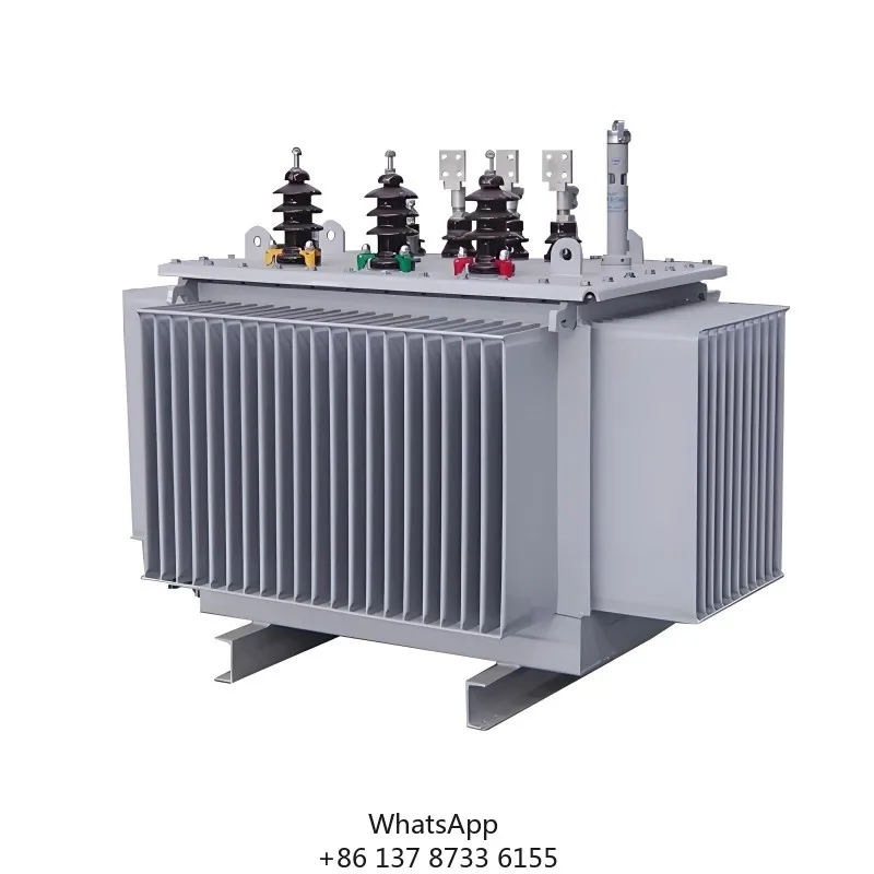 Transformador de distribución refrigerado por aceite con certificación UL/CUL 50/60HZ 630 KVA 11/0.433 KV Voltamp para uso industrial