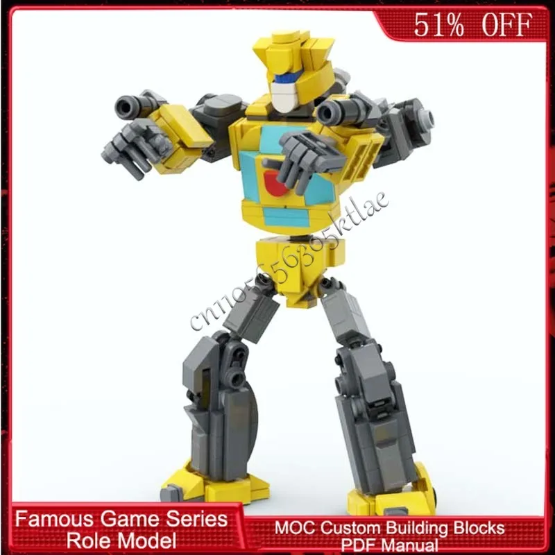 

297 PCS Brickheadz Canyon Leaper MOC Customize Modular Building Block Educational Technology Creative DIY Boy Holiday Toy Gifts