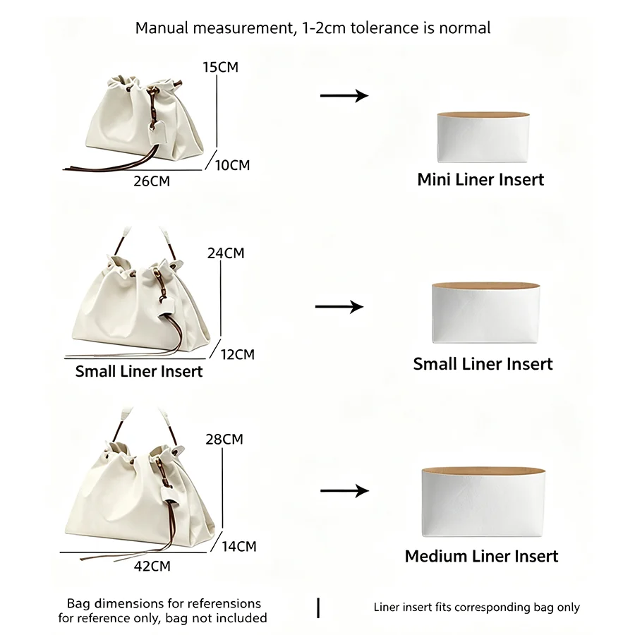 Bag Organizer Insert For Song-mont Fashion Waterproof Durable Bag Support Storage Inner Modification Bag Accessories