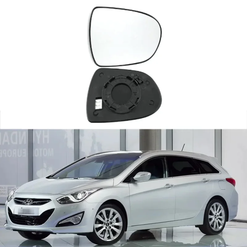 

For 2012 Hyundai I40 reversing lens heating rearview lens,Rear view lens replacement