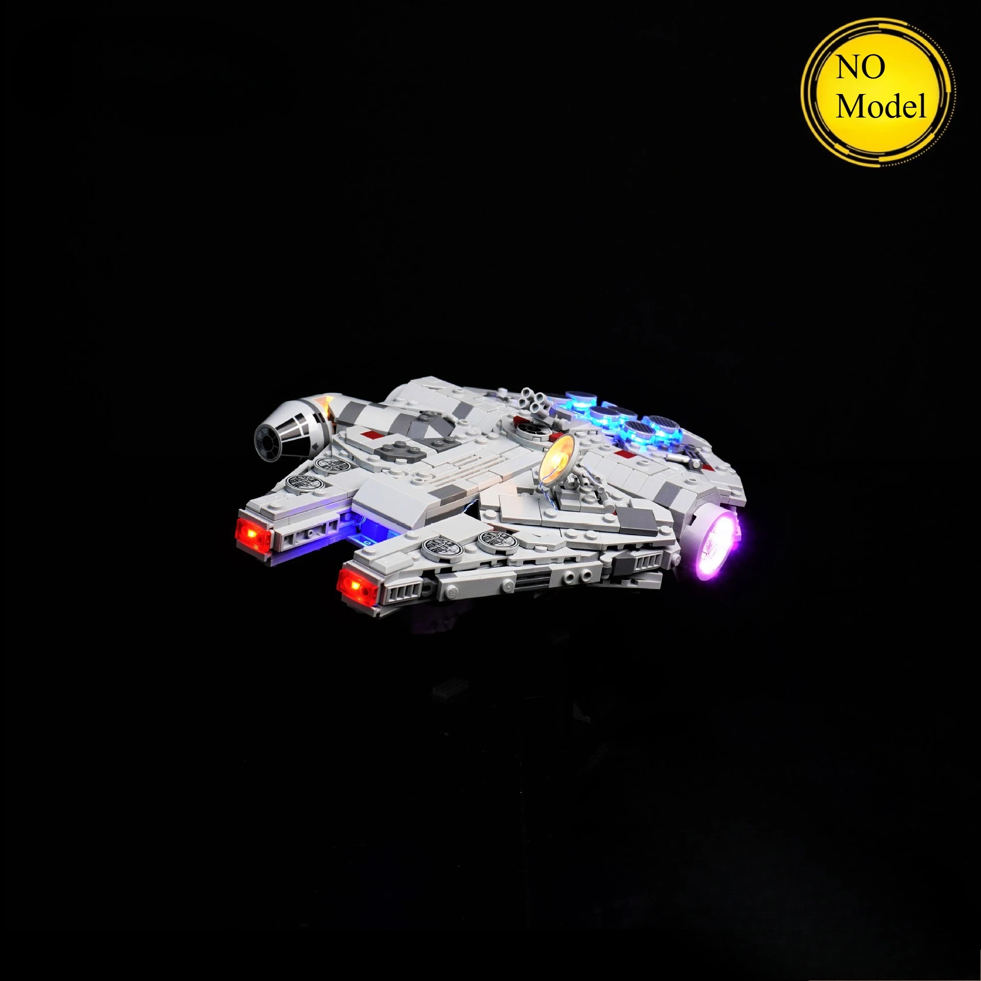

Набор светодиодного освещения, подходящий для LEGO Millennium Falcon Star Zone 75375, строительные блоки, игрушки-лампа «сделай сам» (модельные кирпичи в комплект не входят)