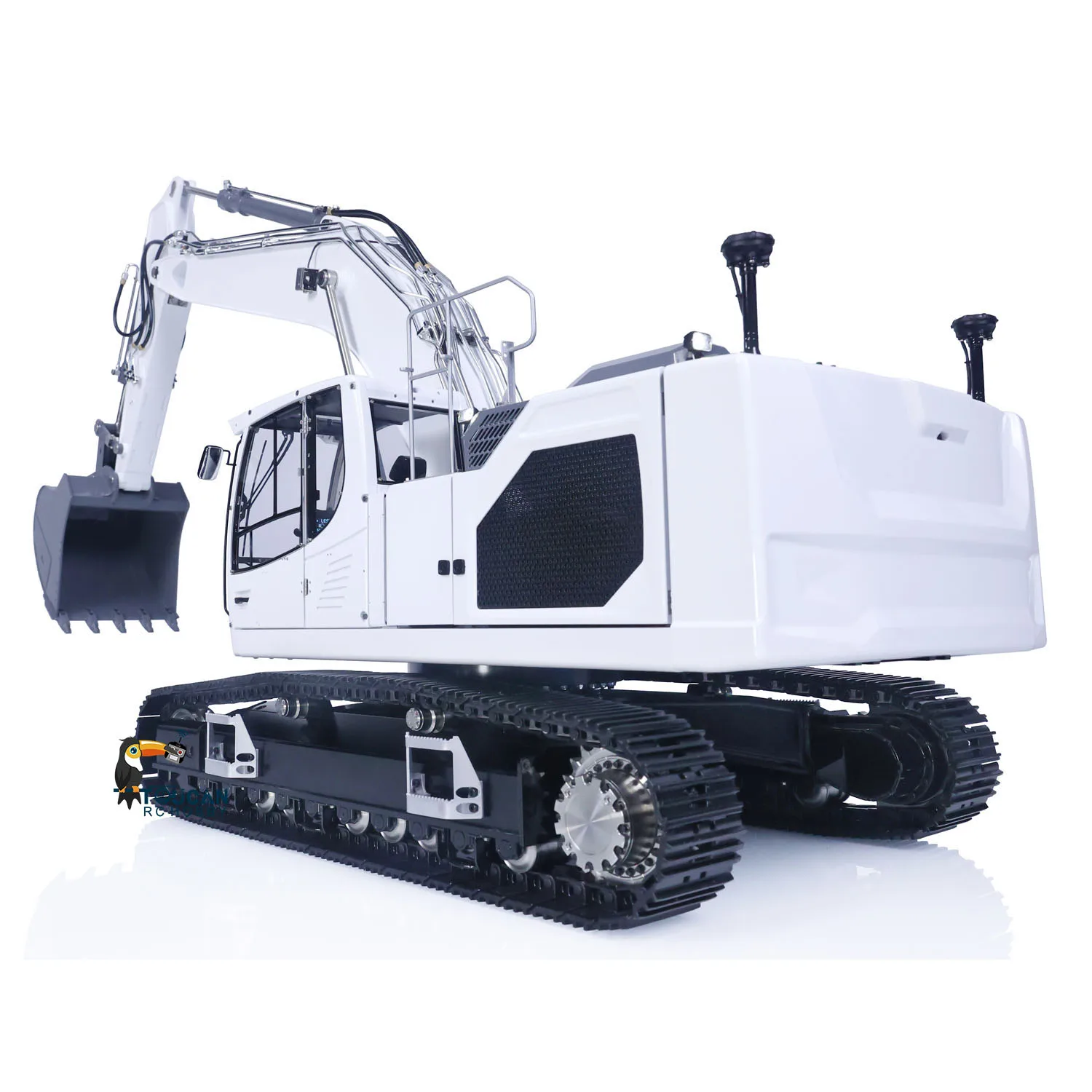 LESU RC Hydraulic Excavator 1/14  Radio Control RTR LR945 Construction Vehicles FlySky PL18EV Lite Painted Assembled Toy TH22637