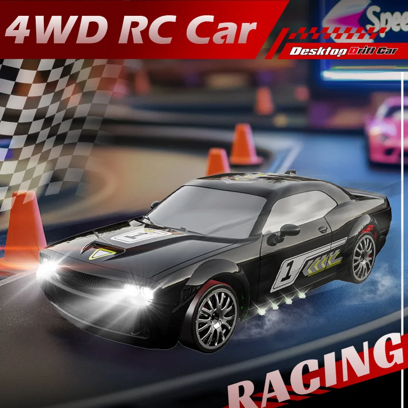 

2025 Новый KF20 1:64/KF27 1:20 Полномасштабный 4WD RC автомобиль 2,4 Гц Настольные дрифтовые игрушки с подсветкой Игрушечный автомобиль Детский подарок VS AE86 АВТОМОБИЛЬ Детские игрушки