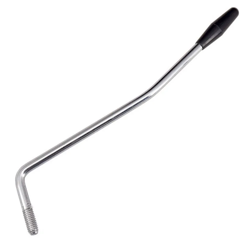 Ein aufschraubbare Tremolo-Arm-Whammy-Bar für E-Gitarren-Zubehör, Gewindedurchmesser 6 mm (M6), in den Farben Chrom, Schwarz und Gold erhältlich. – Detail 6