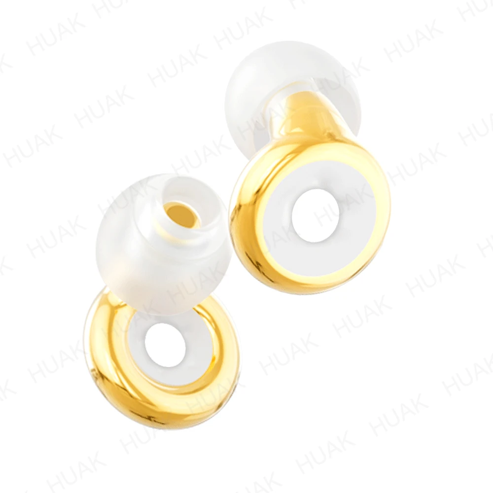HUAK Quiet Ear Plugs for Everyday Noise Relief Clear Speech Noise Reduction Earplugs Suitable for Social Gatherings And Noise Se
