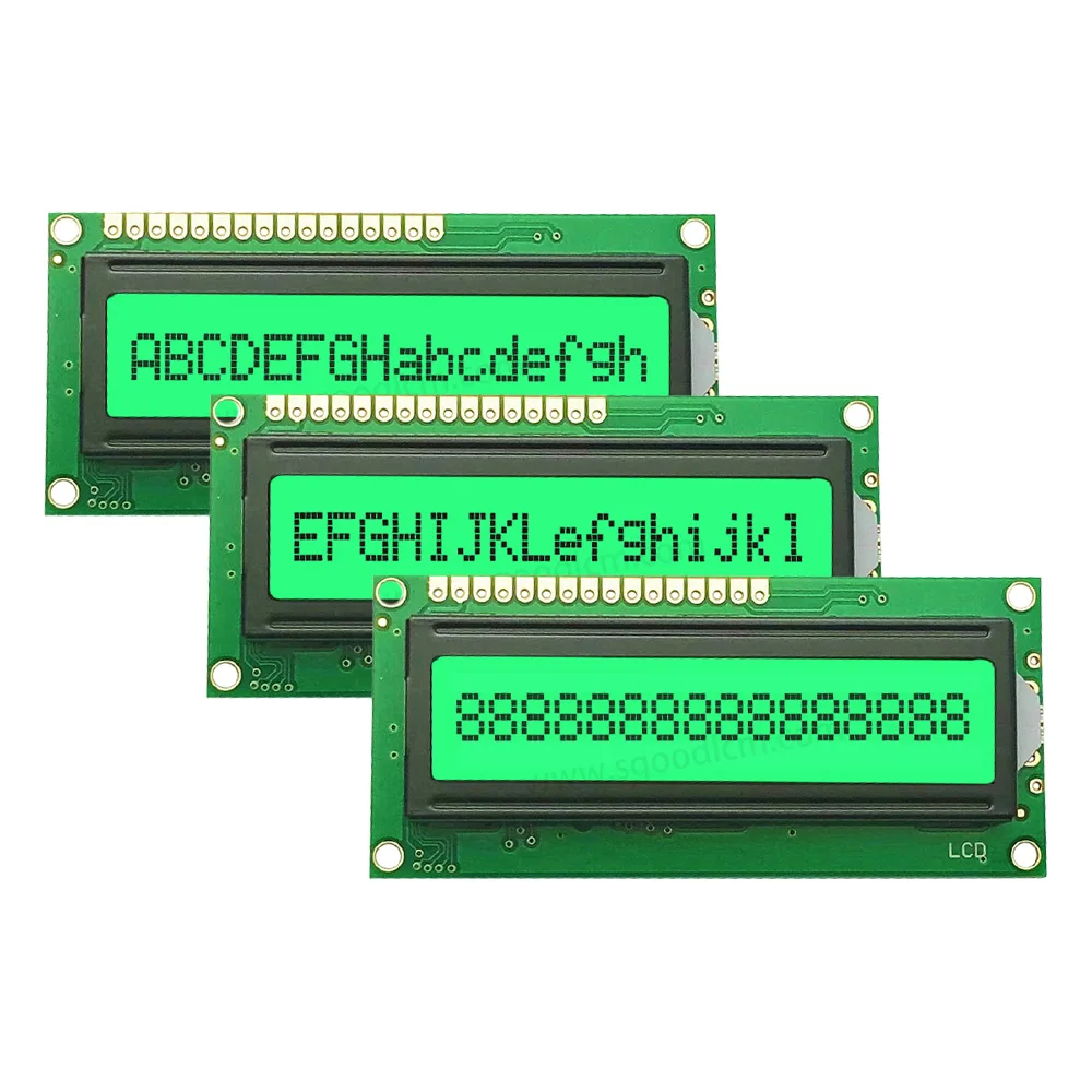 Écran LCD de Type Industriel à 16 Broches, Module d'Affichage Positif avec Rétro-Éclairage, JXD1601A STN