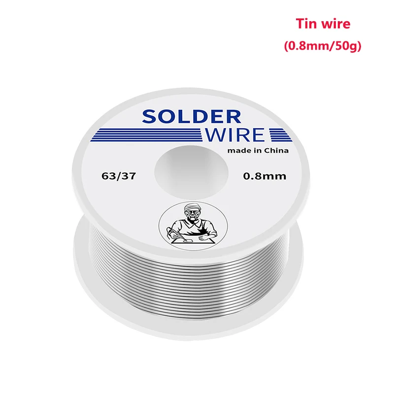 Tin Wire/Soldering Iron Tip/Electric Soldering Iron 60W 220V/110V Adjustable Temperature Welding Rework Solder Repair Tools Kit