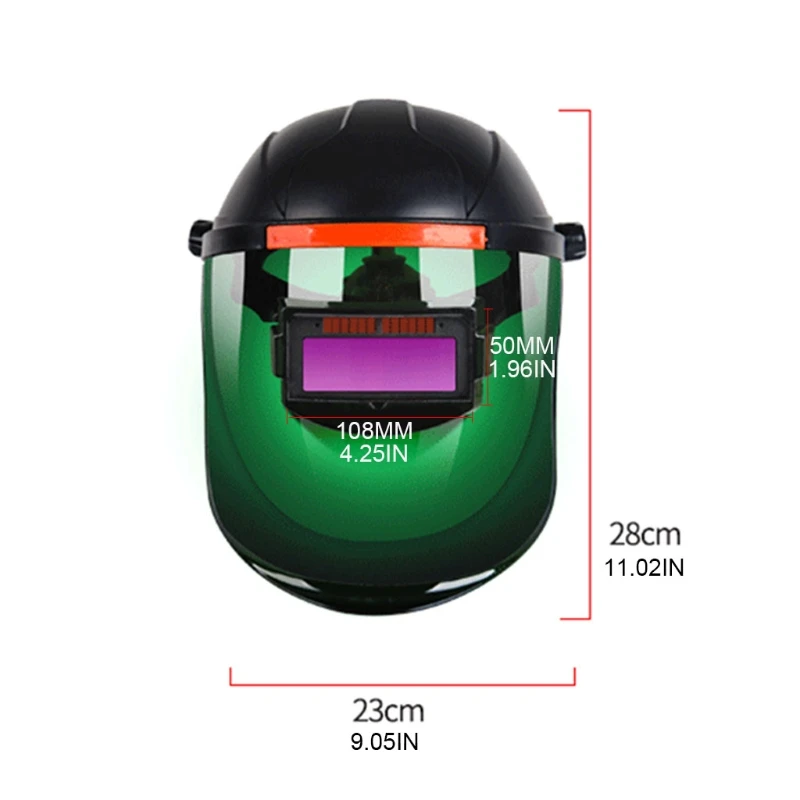 Welding Mask Eye for Protection Automatic Dimming Helmet Designed for Welding Wo