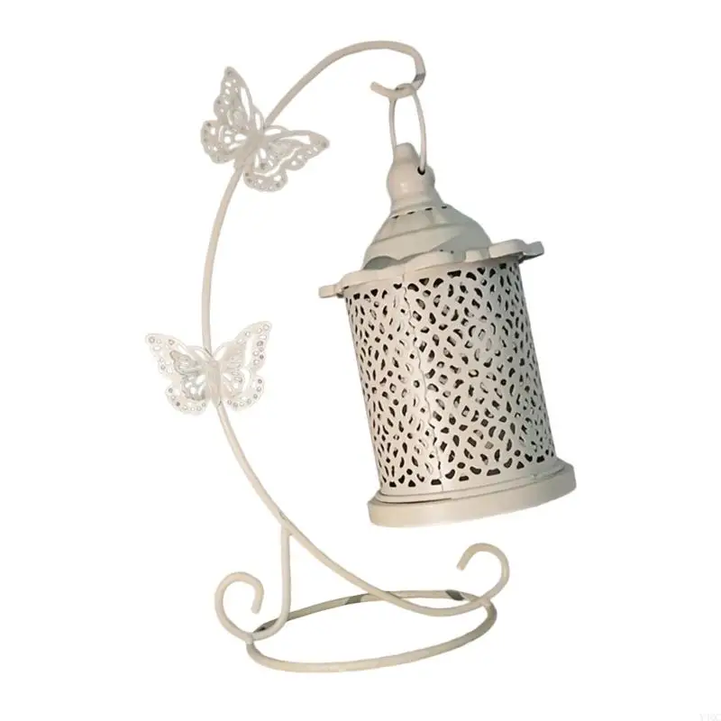 Romantics Hollows Carveds Metal Lanterns For Tabletop Fireplaces Mantels Y4QC