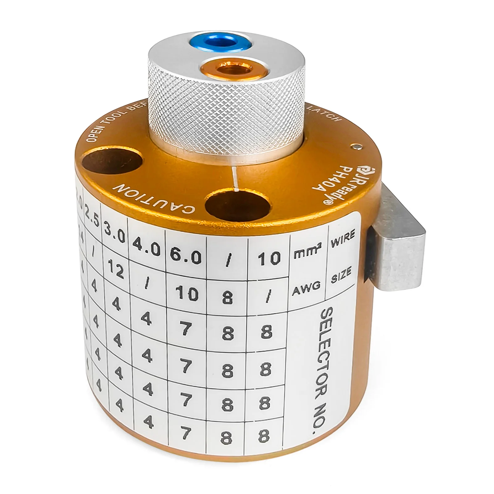 JRready PH40A Turret Head for HARTING HAN Connector 40 A Contact for heavy transportation industries contacts for Siize 6-14AWG