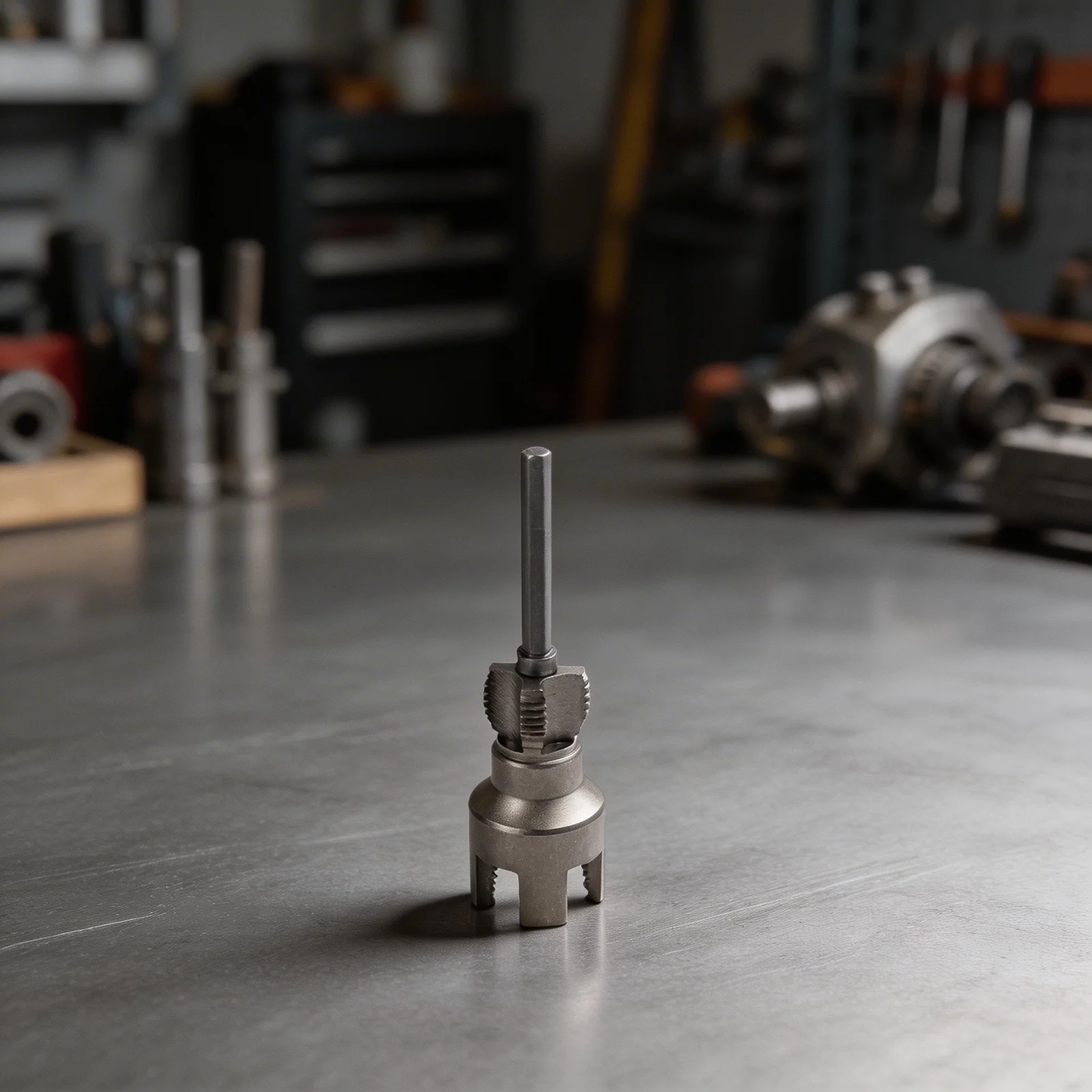 Water Pipe Threader Tool with Integrated Die for Accurate Internal and External Thread Cutting on Plumbing Pipes