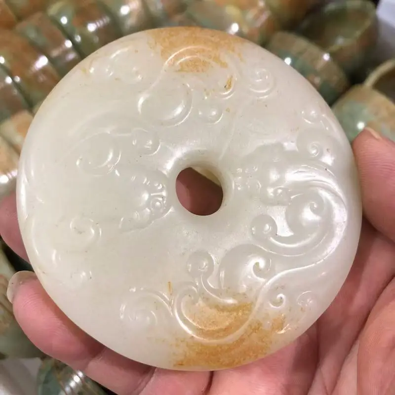 Ancient , old collection, bargain finds, Outer Mongolia , vintage jadeite ornaments, cultural jade items, carved do