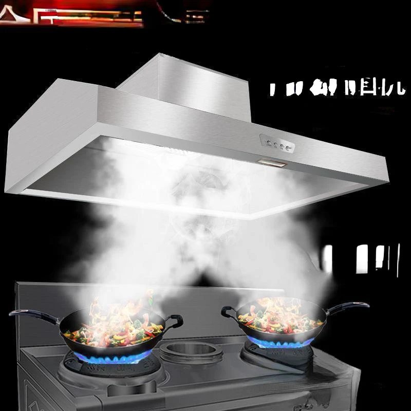 

For Commercial Stainless Steel Exhaust Hood All-in-One Machine Rural Clay Stove for Home Use and Restaurants