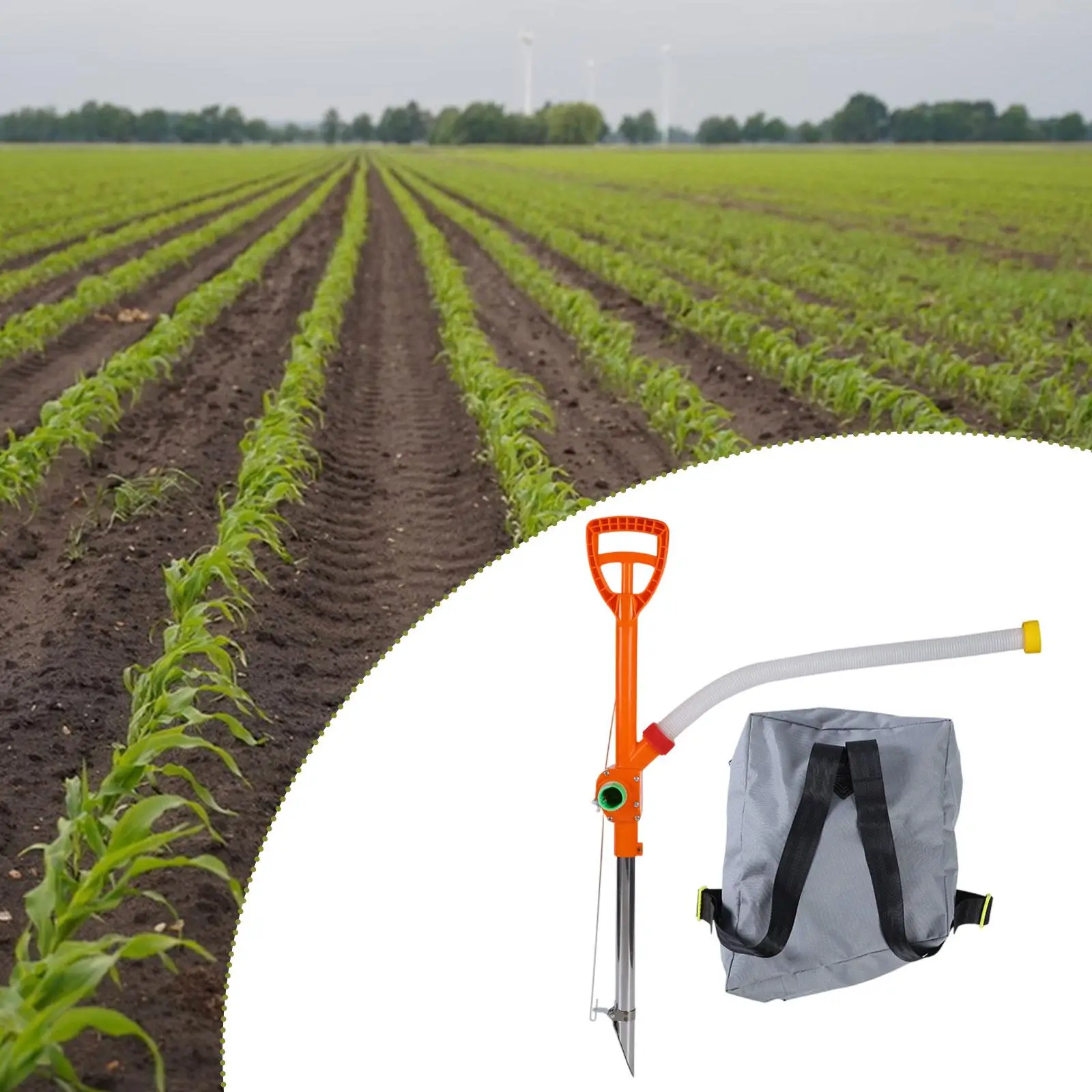 

Manual Fertilizer Spreader Agricultural Fertilizer Professional Gardening Tool