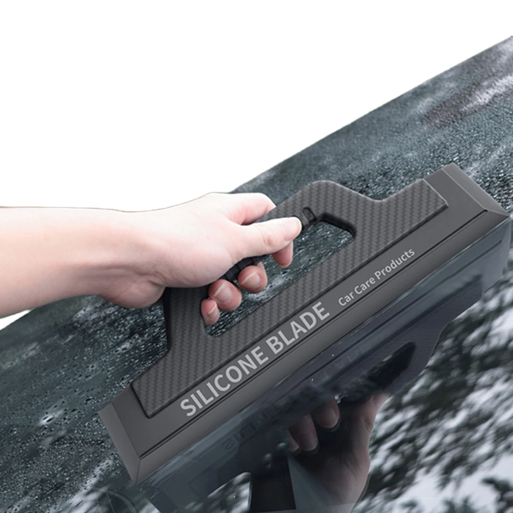 

Car Window Squeegee Non-Scratch Soft Silicone Handy Squeegee Auto Glass Water Wiper for Car Windshield Window Mirror Glass Door