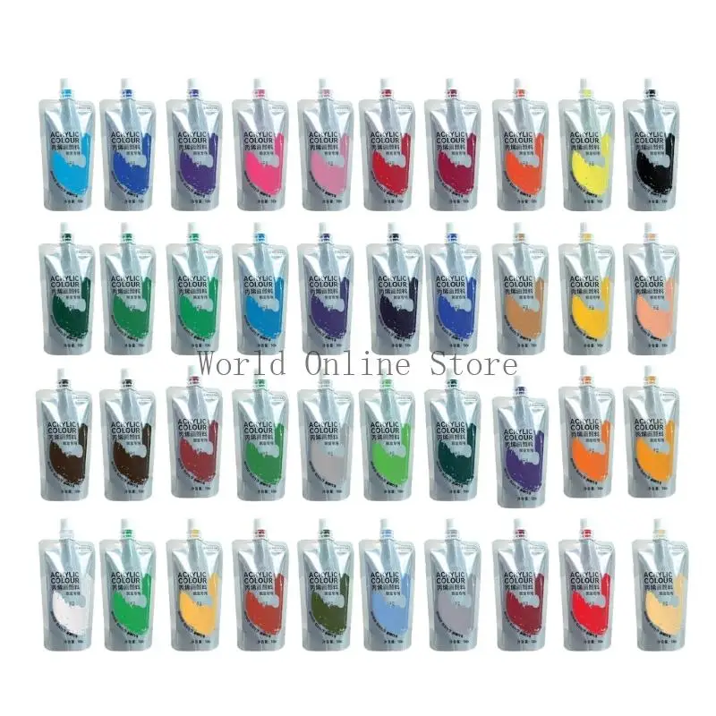 

High Coverage Acrylic Paint Refill for Art Students Offering Brilliant Colors 87HC