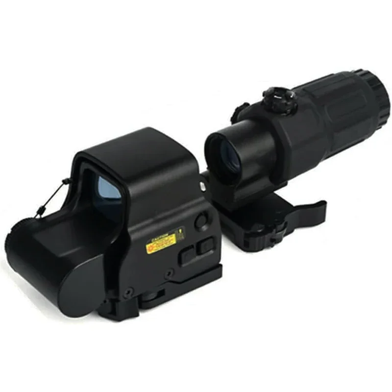 558+G33 Holographic Collimator Sight Red Dot Optic Sight Tactical Hunting Gear W/20mm Rail Mounts&Quick Detach Lever