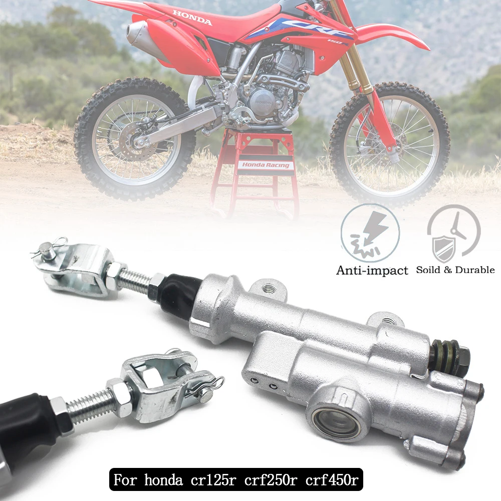 For CR125R CR250R CR 125R CRF250R CRF250X CRF450R CRF 250R 450R 2002 2022 Motorcycle Rear Brake Master Cylinder Pump