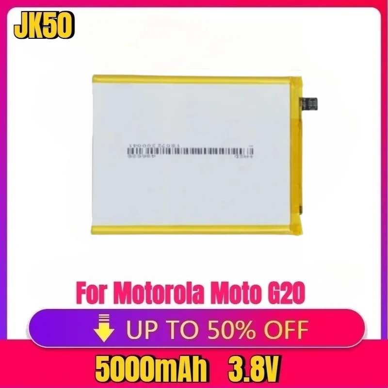 

Для Motorola Moto G20 XT2128-1 64 ГБ GSM G7 Power XT1955 XT1942-1 Z3 XT1941 G30 P30 Note Phone Bateria 5000 мАч Новый аккумулятор JK50