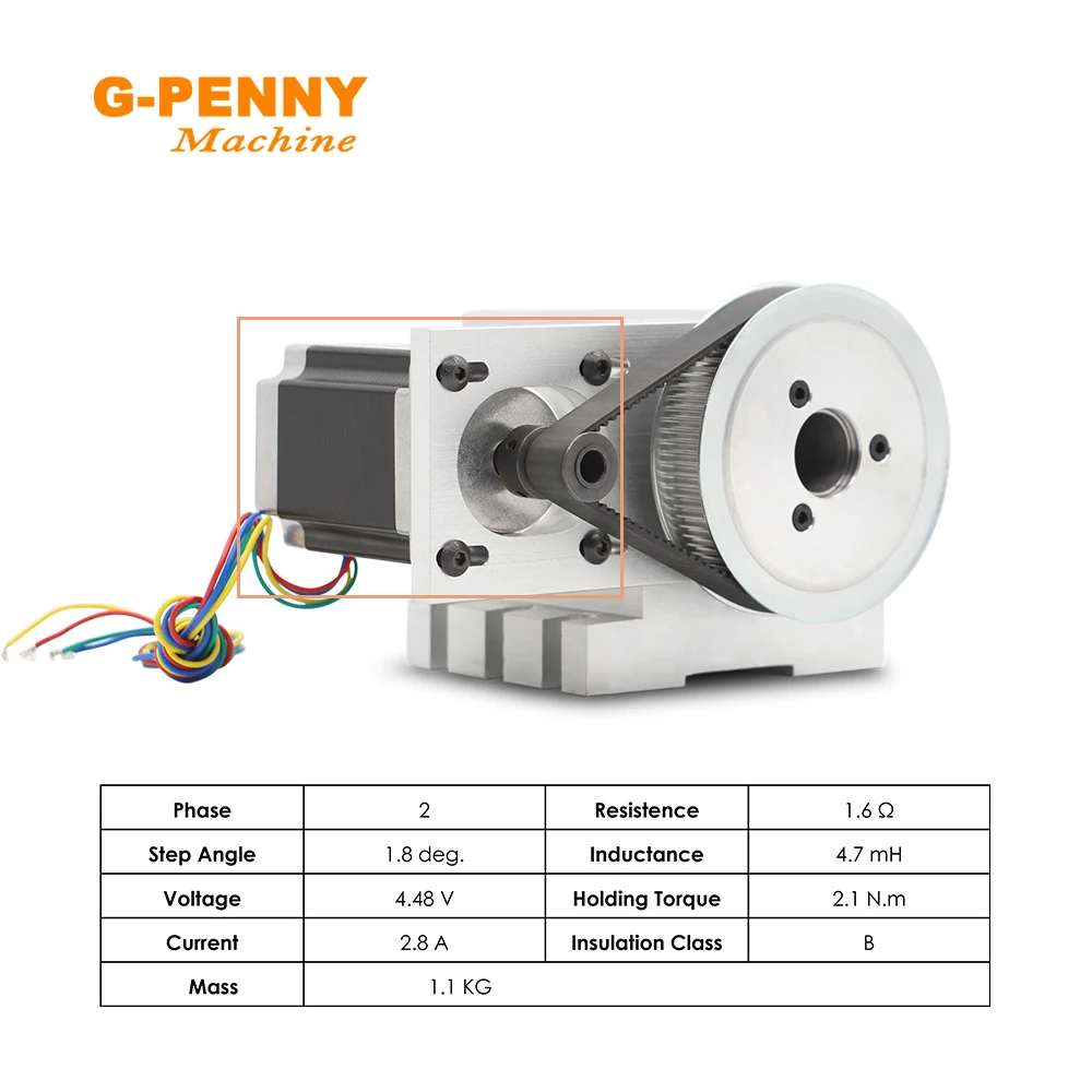 NEMA23 ER32 Chuck 4th Axis Rotation 6:1 CNC dividing head/Rotation/A axis kit for CNC Machine