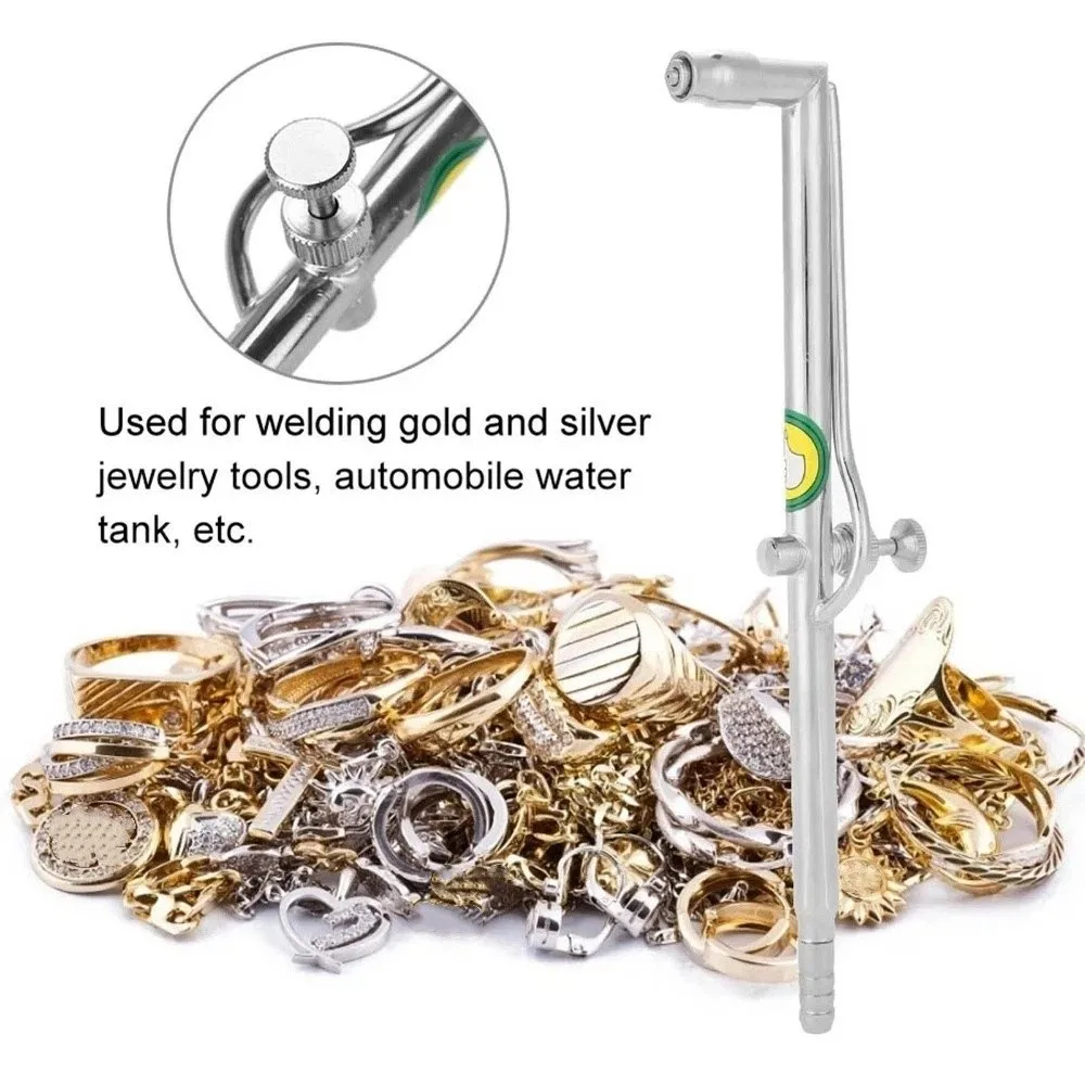 Professional Copper Metal Jewelry Welding Torch Silver Soldering Torch Flame Gun Component Repairing
