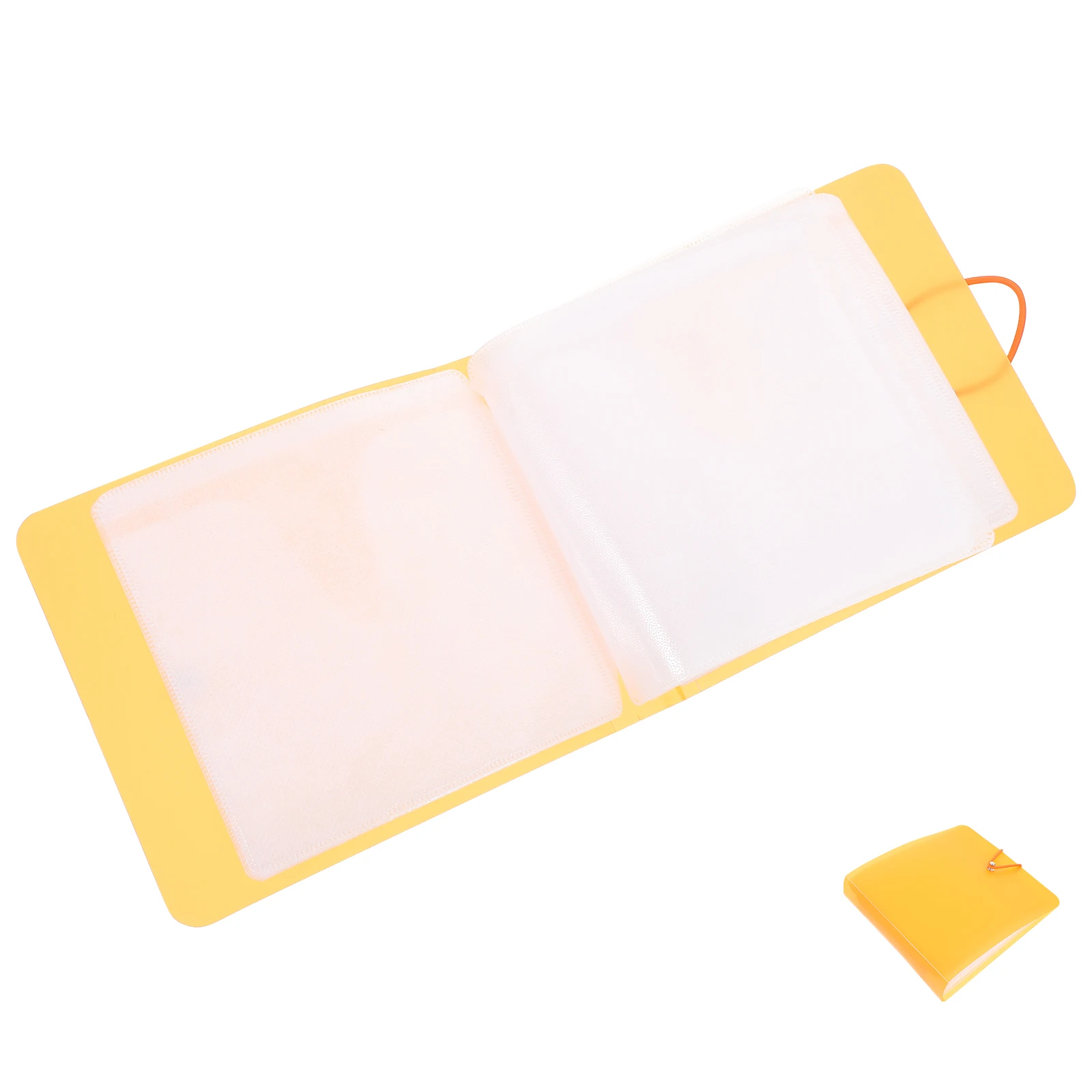 

CD Case Organizer PP Material For Car Cd Organizer Orange Color Car CD Holder Binder Cd Holder Case Album