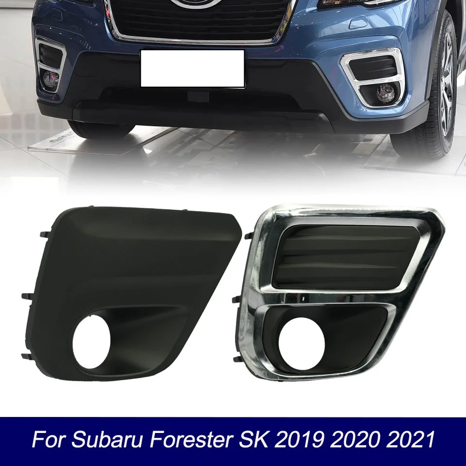 Hoping For Subaru Forester SK 2019 2020 2021 Car  Front Fog Light Frame Cover Foglamp Trim Bezel Cover Left/Right