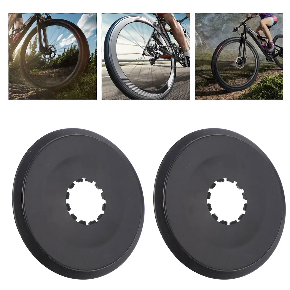 

12pcs Bicycle Guard Freewheel Protector Mountain Bike Rear Disc Cover Fly Disk Shield Flat Holder Wheel Set