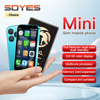 SOYES XS18 Pro 3.0" Mini Smart Phone Android9.0 Face ID 2GB RAM 16GB ROM Facial Recognition Dual SIM Standby 3G Small Phone SOYES XS18 Pro 3.0" Mini Smart Phone Android9.0 Face ID 2GB RAM 16GB ROM Facial Recognition Dual SIM Standby 3G Small Phone