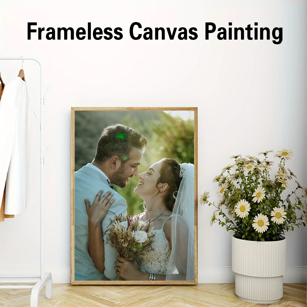 1pc Frameless Personalize Custom Photo Photo Canvas Painting Video Game Wall Pictures Print For Gamer Room Decoration Home Decor