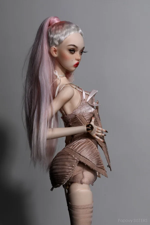 BJD doll 1/4 popovy A birthday present High Quality Articulated puppet Toys gift Dolly Model nude Collection
