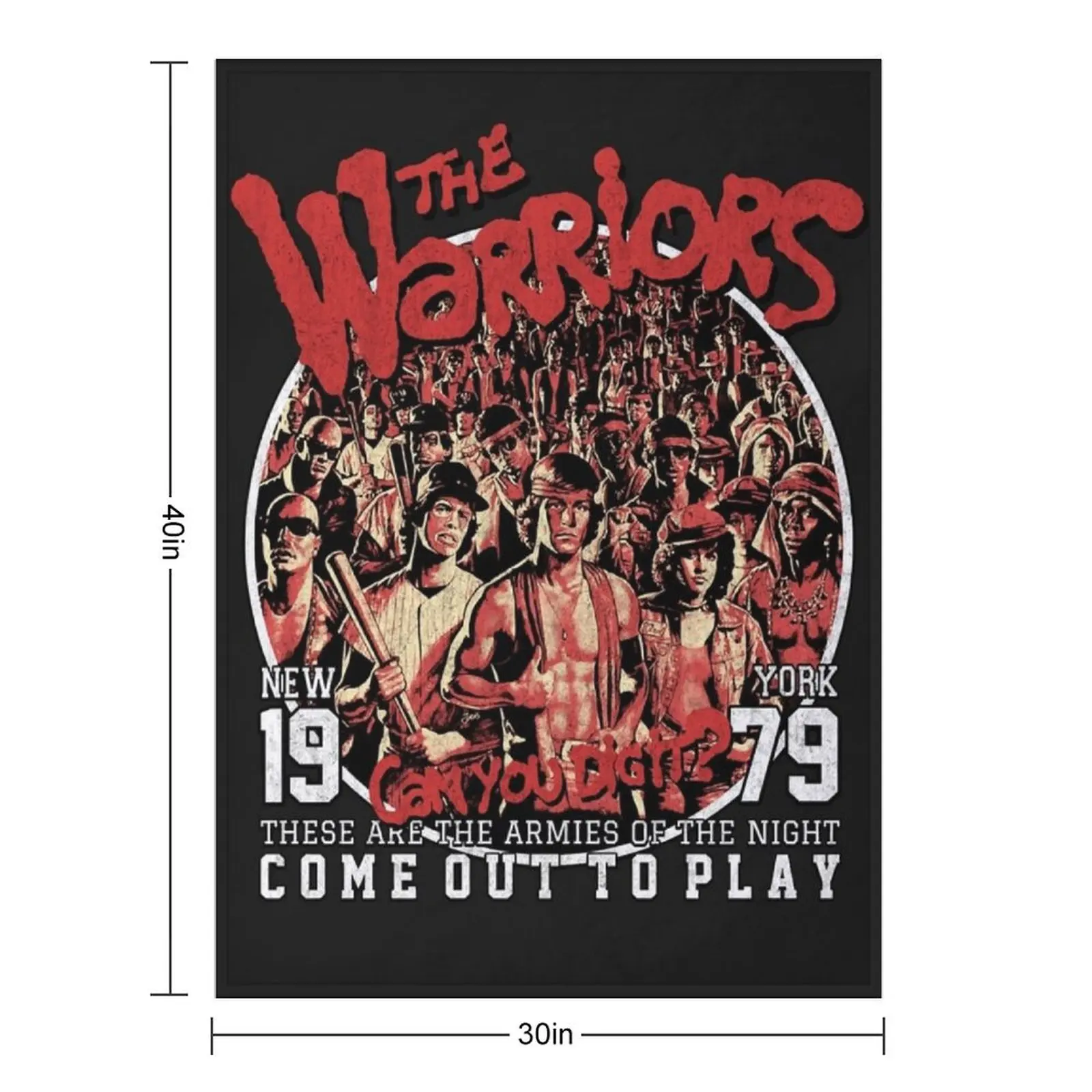The warriors, walter hill, thriller, action Throw Blanket Hair Single Soft Plaid Loose Luxury Blankets