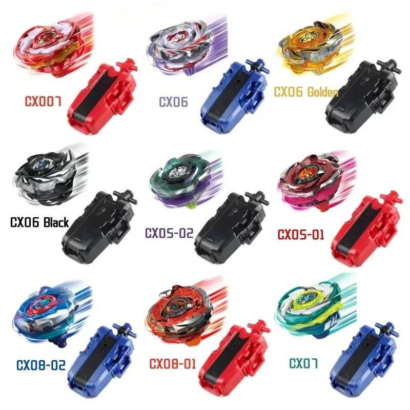 Takara Tomy's Neue Maschinenpistolenserie CX Battle Alloy Gyro Launcher Kombi-Set Kinder-Kampfspielzeug Geschenk