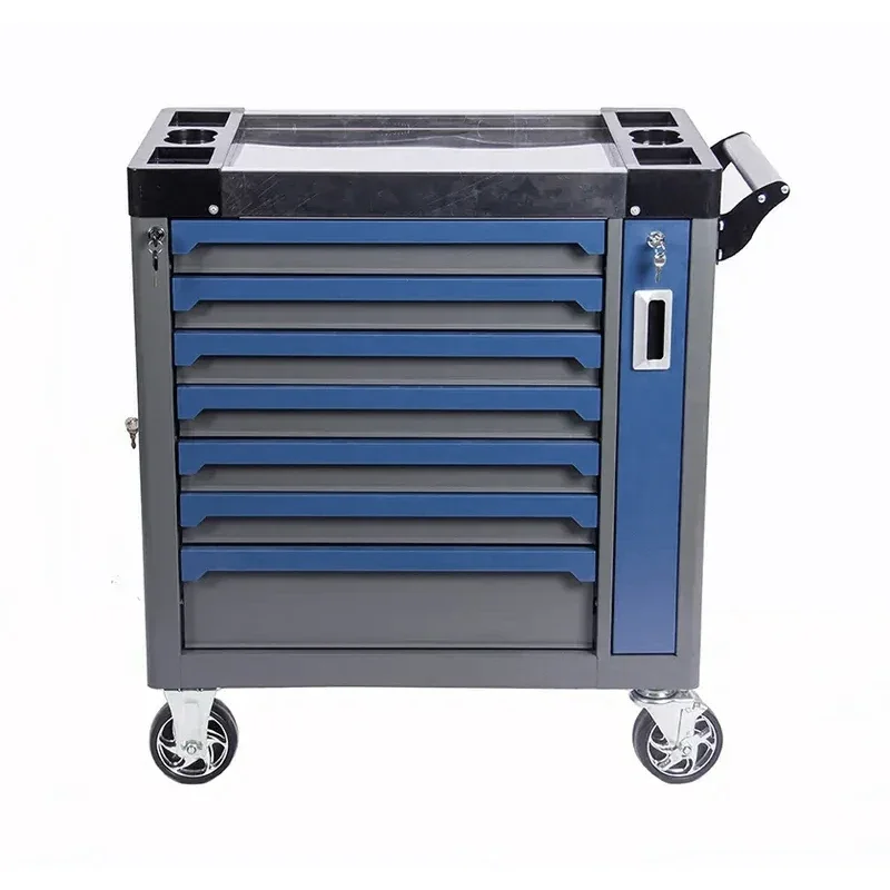 7 Drawers Garage Storage Trolley Sets Box Tool Chest Workshop Trolley Heavy Duty Tool Cabinet With High quality Hand Tools