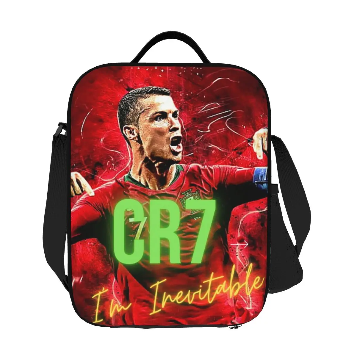 

CR7 Изолированные сумки для обеда Герметичные сумки для пикника Термальный холодильник Ланч-бокс Сумка для обеда для женщин Работа Дети Школа