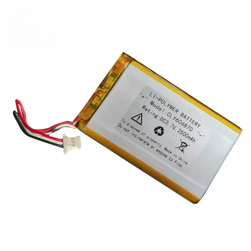 3.7V 2500mAh CLY604870 New Replacement Lithium Polymer Internal Battery for Insighters IS3 Anesthesia Video Laryngoscope