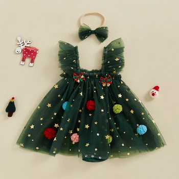 Baby Girl Christmas Tutu Dress 4
