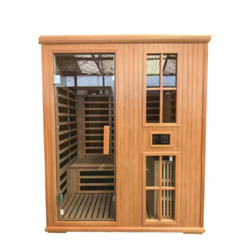 

STLFModern Interior Style Customizable Hybrid Heating Traditional Steam Sauna