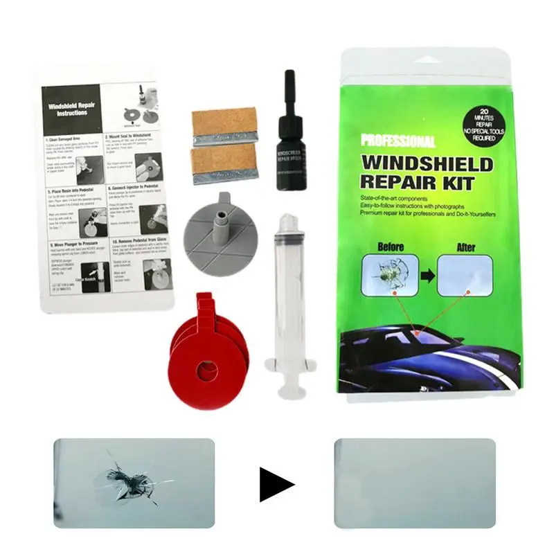 

Car Windshield Repair Glue Windshield Crack Repair liquid glass agent Crack Restore Fluid Glass Curing Glue Car Accessories