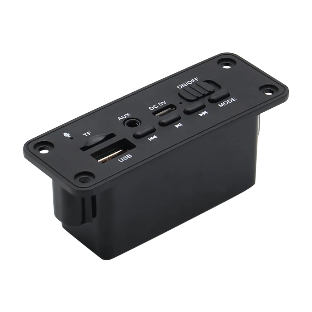 5 فولت بلوتوث MP3/WMA/WAV فك مجلس وحدة صوت 2*3 واط مكبر للصوت اللاسلكية USB SD TF راديو AUX FM مشغل MP3 لملحقات السيارة #5