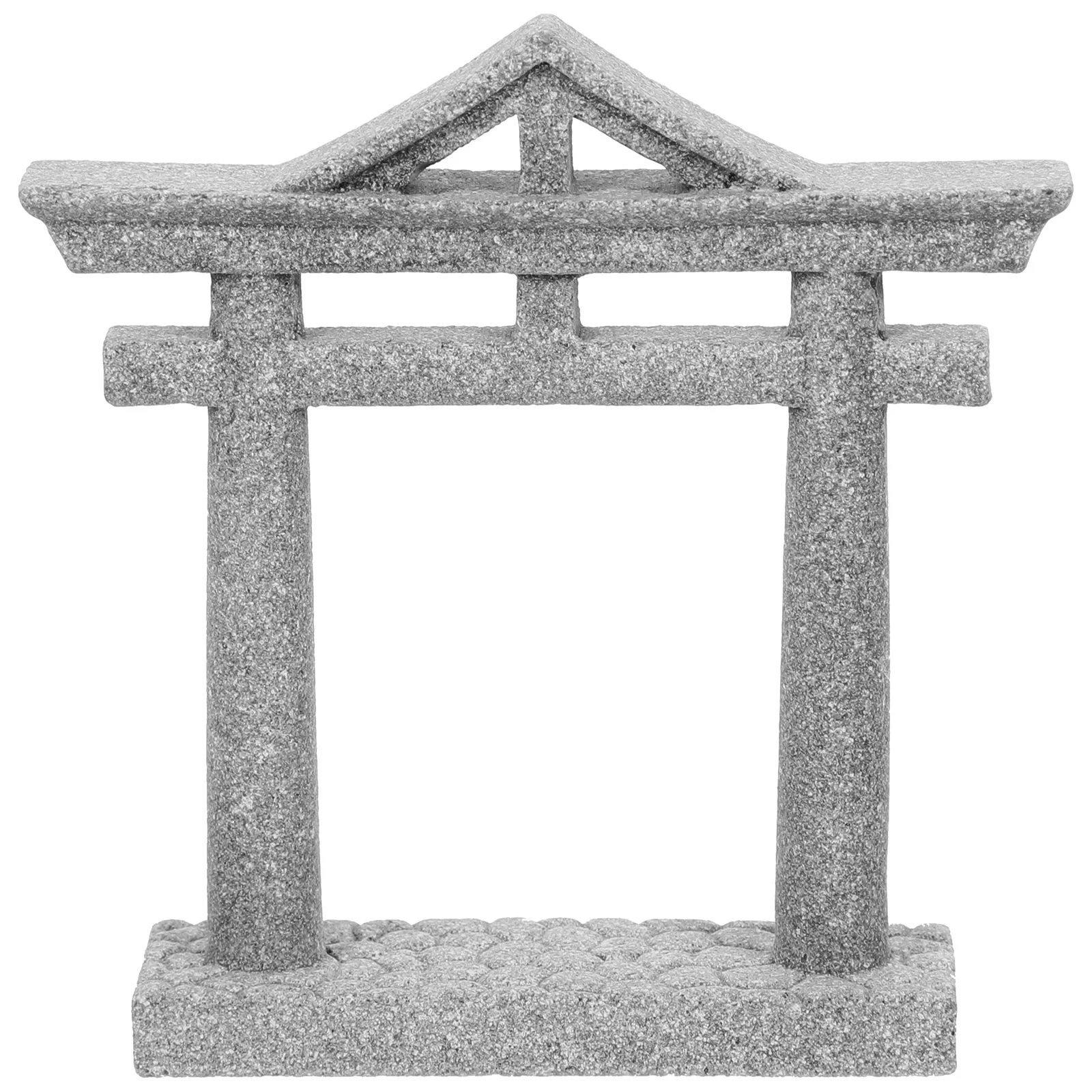 بوابة يابانية مصغرة الزينة السلس حساسة الحرفية لخزان الأسماك حوض السمك حديقة ديكور بوابة ديكور #2